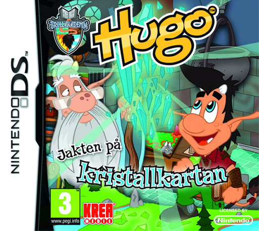 Hugo - Trollakademin 2 - Jakten pa Kristallkartan box art