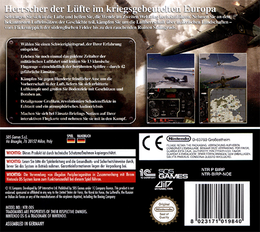 Il-2 Sturmovik - Birds Of Prey — box-2D-back (DE)