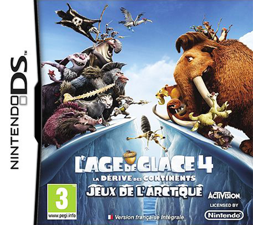 Age De Glace 4 - La Dérive Des Continents - Jeux De L'arctique !, L' — box-2D (FR)