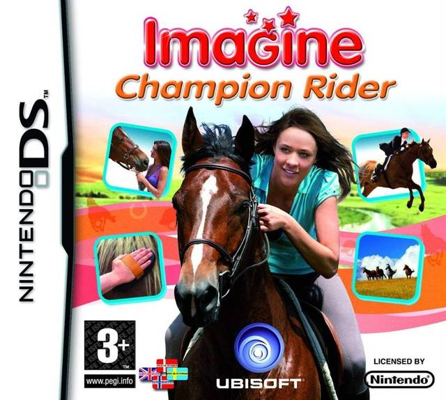 Imagine - Champion Rider — box-2D (EU)