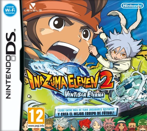 Inazuma Eleven 2 - Blizzard — box-2D (SP)
