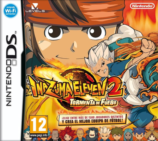Inazuma Eleven 2 - Firestorm — box-2D (SP)