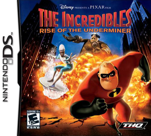 The Incredibles - Rise Of The Underminer box art