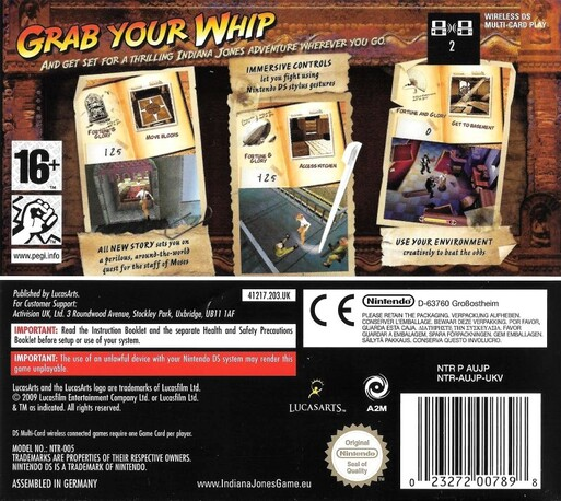 Indiana Jones Et Le Sceptre Des Rois — box-2D-back (EU)