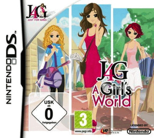 J4g - A Girl's World box art