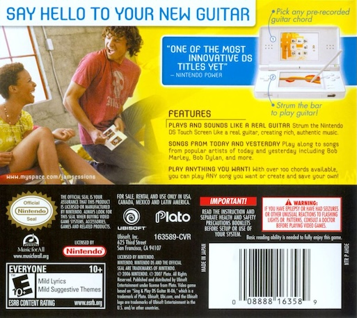 Jam Sessions — box-2D-back (US)