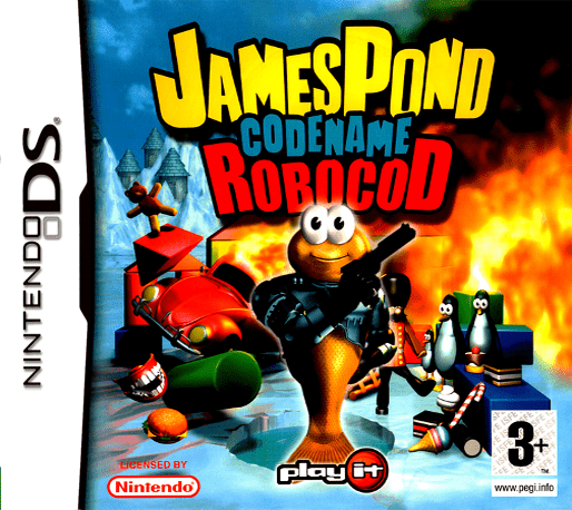 James Pond - Codename Robocod — box-2D (EU)