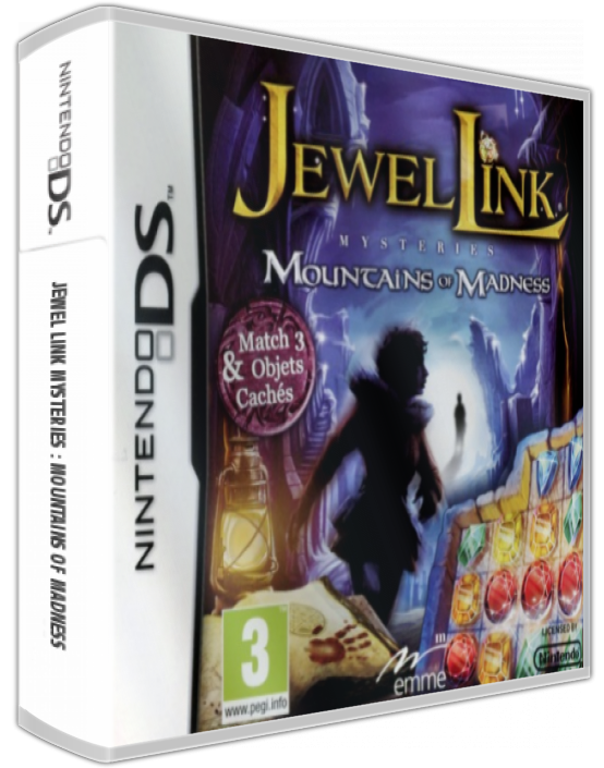 Jewel Link Mysteries - Mountains Of Madness — box-3D (EU)