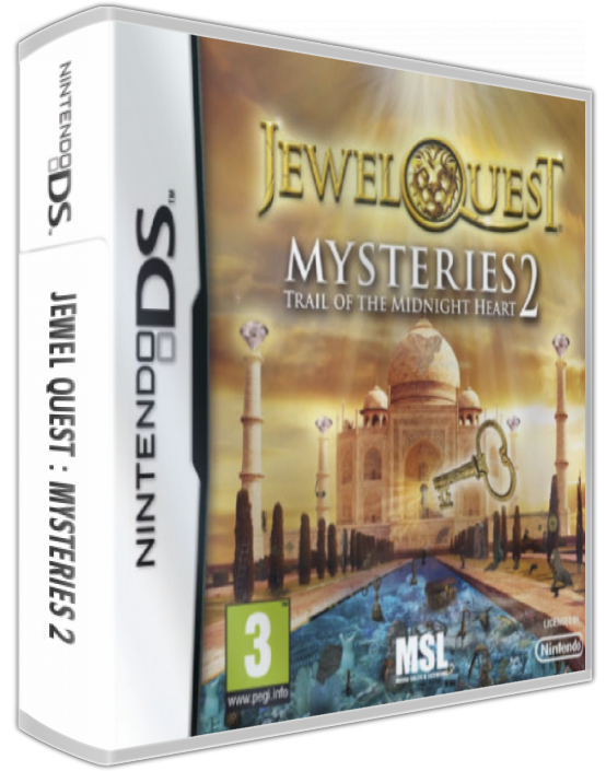 Jewel Quest - Mysteries 2 — box-3D (EU)
