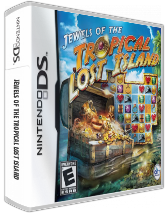 Jewels Of The Tropical Lost Island — box-3D (US)