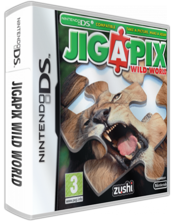 Jigapix Wild World — box-3D (EU)