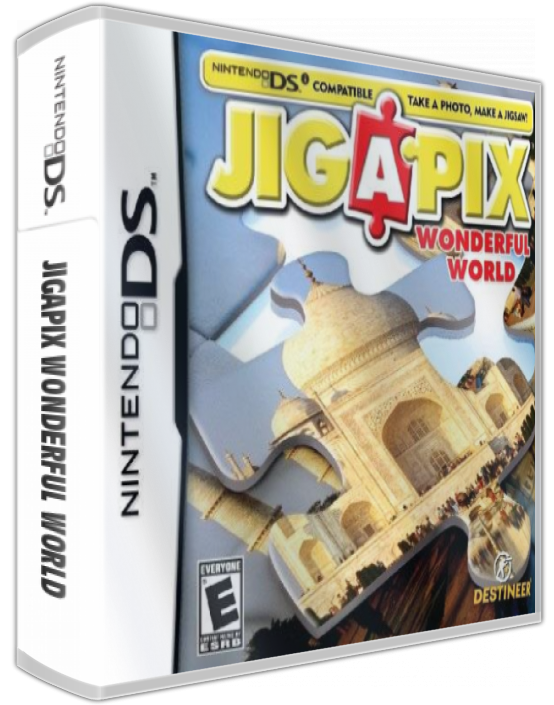 Jigapix Wonderful World — box-3D (US)