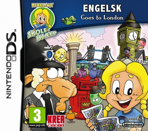 Josefine Skolehjelp - Engelsk - Mystery In London — box-2D (DK)