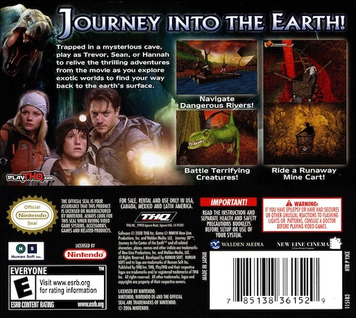 Journey To The Center Of The Earth — box-2D-back (US)