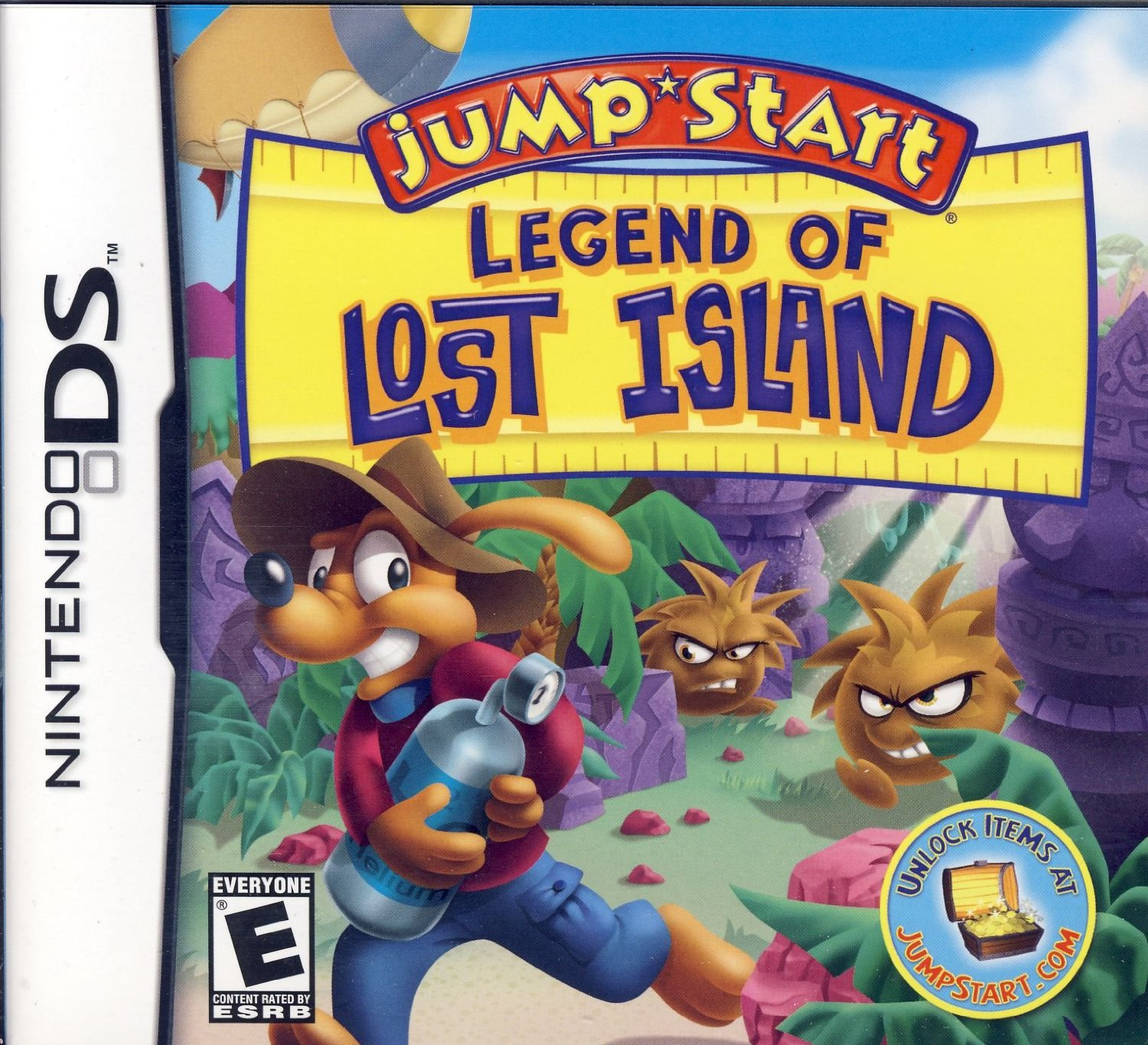Jumpstart - Legend Of Lost Island box art
