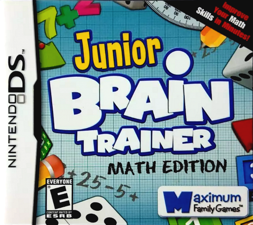 Junior Brain Trainer : Maths Edition box art