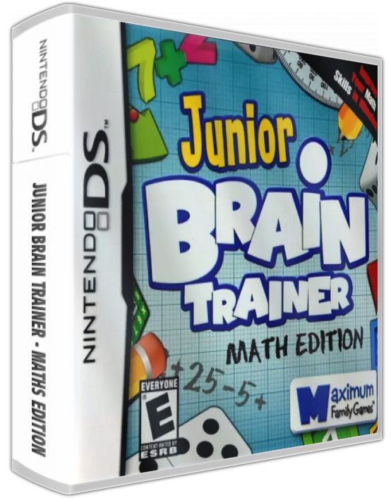 Junior Brain Trainer : Maths Edition — box-3D (US)
