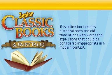Junior Classic Books — sstitle (WOR)