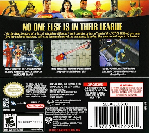 Justice League Heroes — box-2D-back (US)