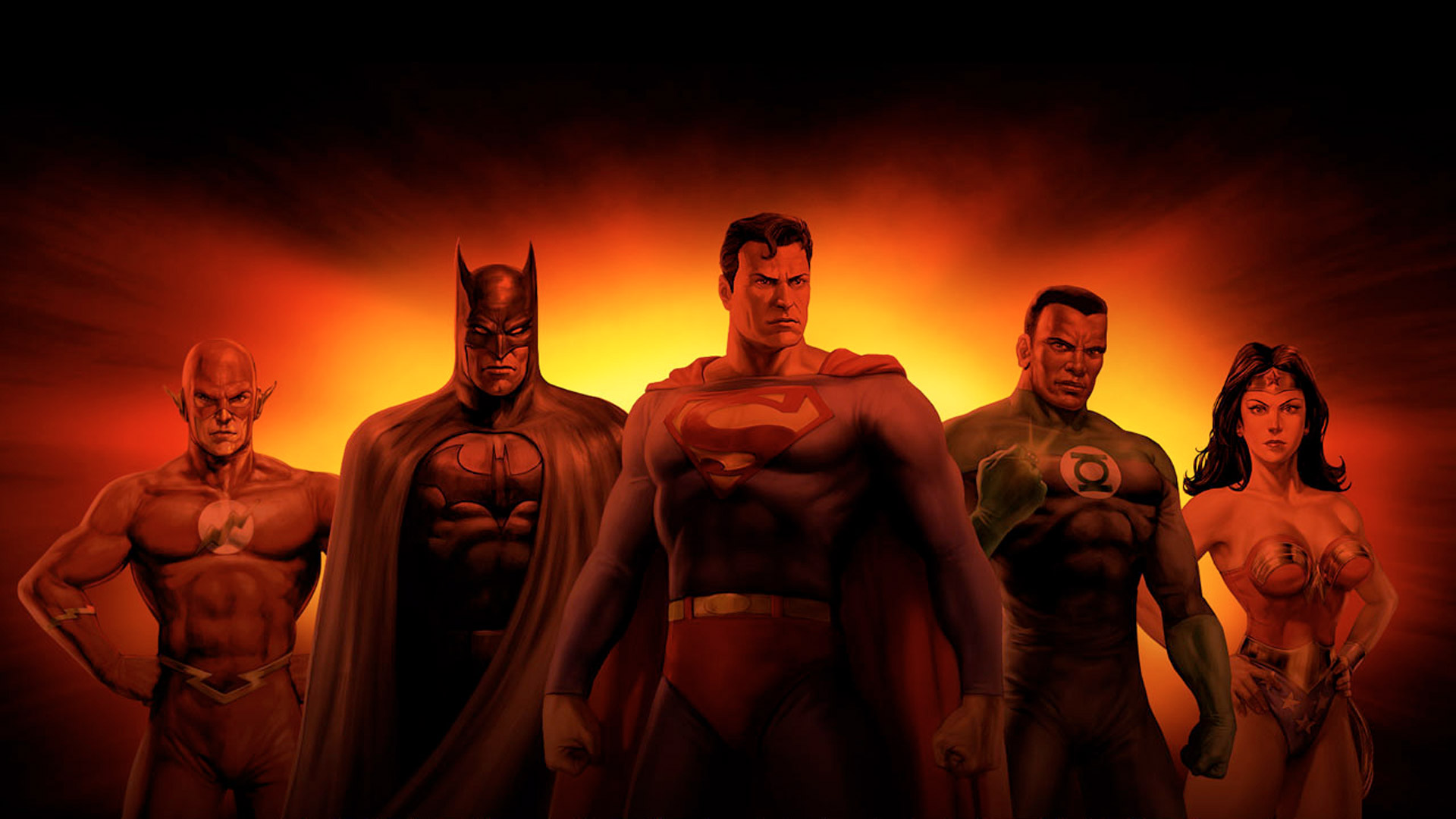 Justice League Heroes — fanart