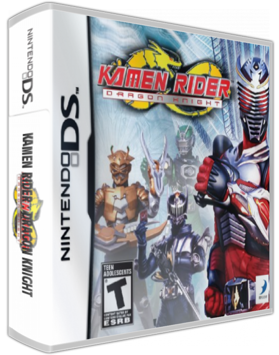 Kamen Rider - Dragon Knight — box-3D (US)