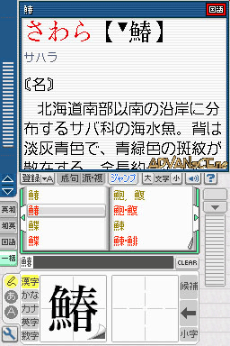 Kanji Sonomama Ds Rakubiki Jiten — ss (WOR)