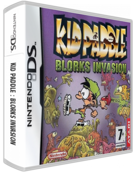 Kid Paddle - Blorks Invasion — box-3D (EU)