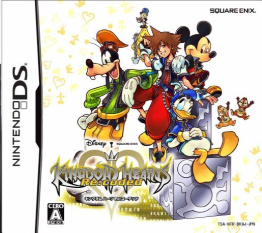 Kingdom Hearts Re:coded — box-2D (JP)