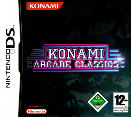 Konami Arcade Classics — box-2D (EU)