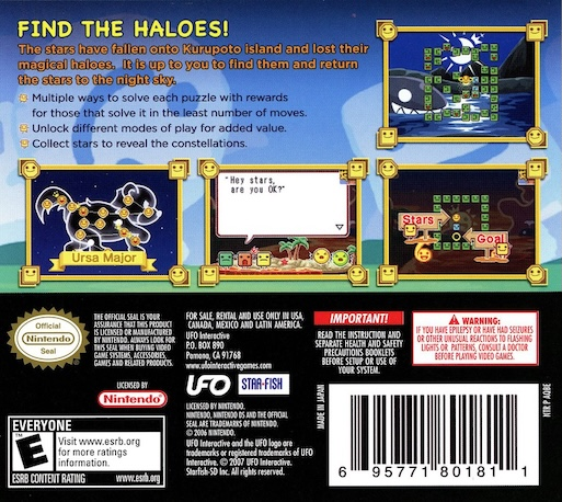 Kurupoto - Cool Cool Stars — box-2D-back (US)