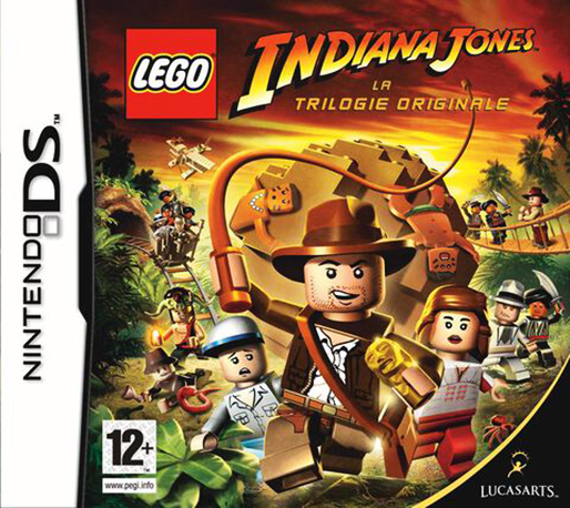 Lego Indiana Jones - La Trilogie Originale — box-2D (FR)