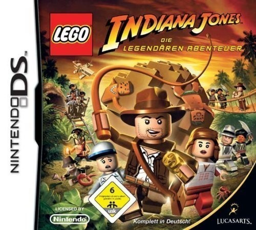 Lego Indiana Jones - La Trilogie Originale — box-2D (DE)