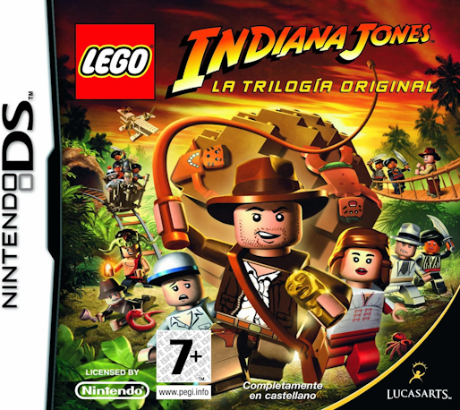 Lego Indiana Jones - La Trilogie Originale — box-2D (SP)