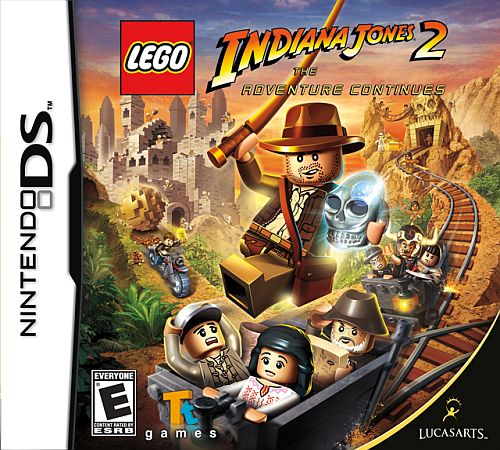 Lego Indiana Jones 2 - L'aventure Continue box art