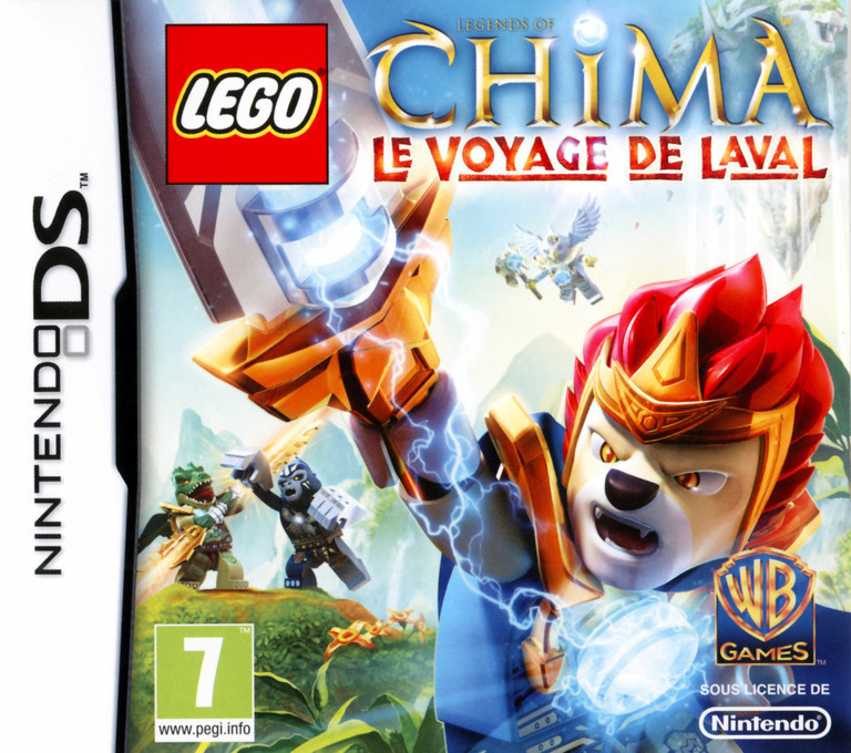Lego Legends Of Chima - Le Voyage De Laval — box-2D (FR)