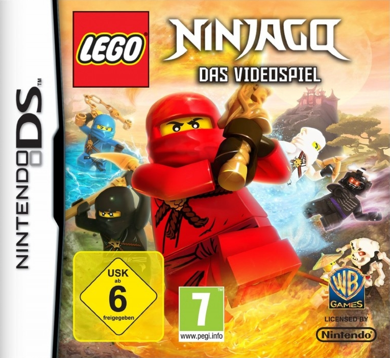 Lego Ninjago - Le Jeu Vidéo — box-2D (DE)