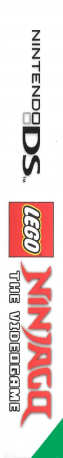 Lego Ninjago - Le Jeu Vidéo — box-2D-side (DE)