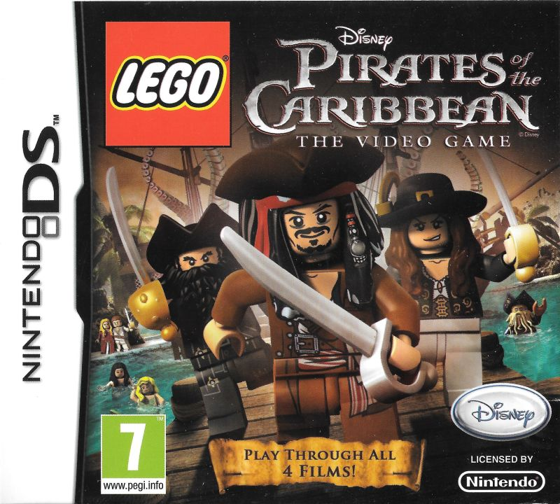 Lego Pirates Des Caraïbes - Le Jeu Vidéo — box-2D (EU)
