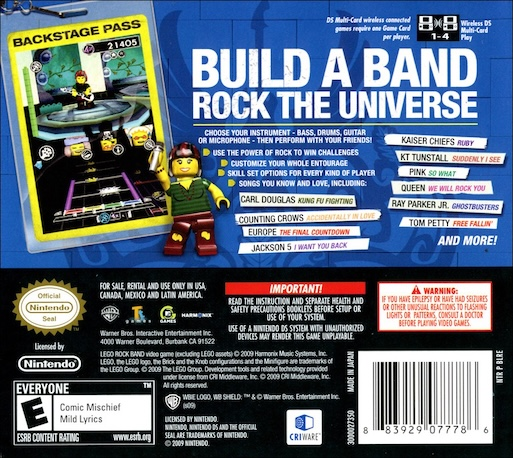 Lego Rock Band — box-2D-back (US)