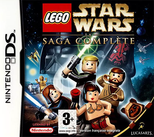 Lego Star Wars - La Saga Complète — box-2D (FR)