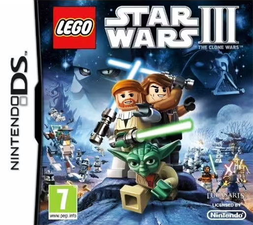 Lego Star Wars 3 - The Clone Wars — box-2D (EU)
