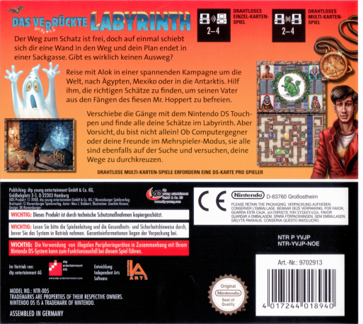 Thinksmart - Labyrinth — box-2D-back (DE)
