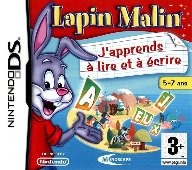 Lapin Malin - J'apprends À Lire Et À Ecrire box art