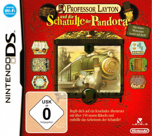 Professor Layton And Pandora's Box — box-2D (DE)