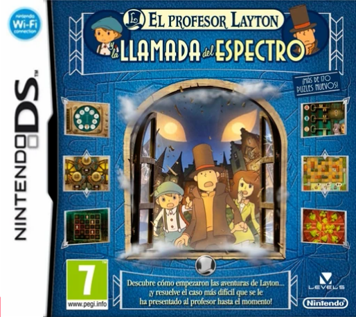 Professor Layton And The Spectre's Call — box-2D (SP)