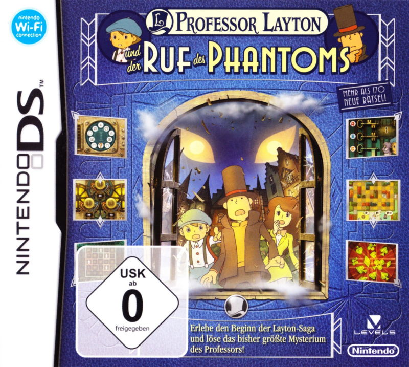 Professor Layton And The Spectre's Call — box-2D (DE)