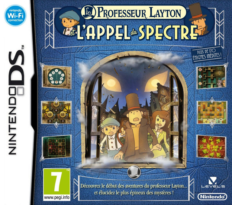 Professor Layton And The Spectre's Call — box-2D (FR)