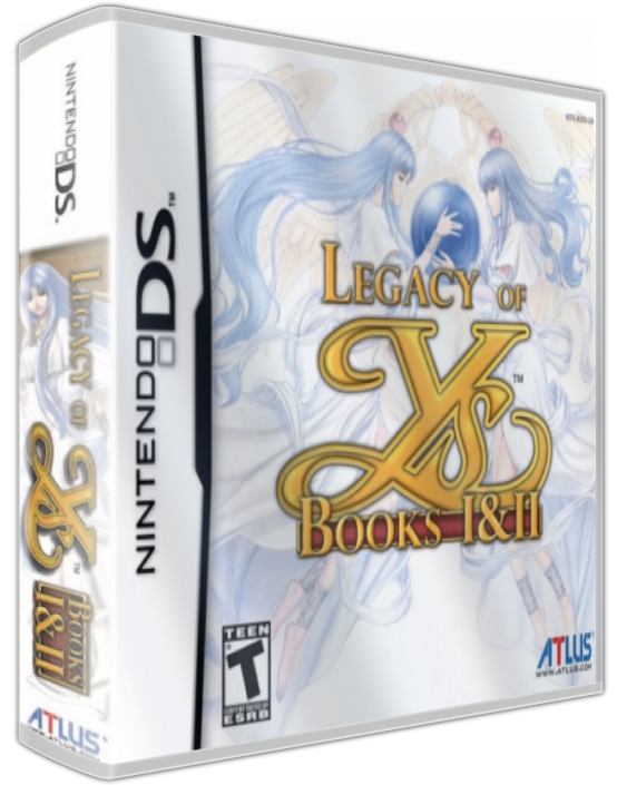 Legacy Of Ys - Books 1 And 2 — box-3D (US)