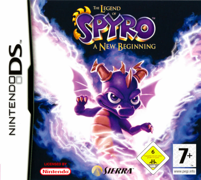 Legend Of Spyro - A New Beginning, The — box-2D (EU)