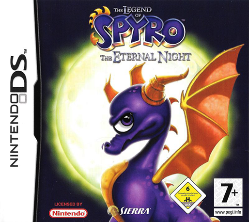 Legend Of Spyro - The Eternal Night, The — box-2D (EU)